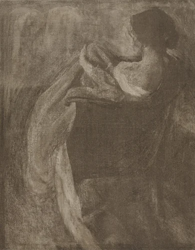 A Study in Gum by Clarence H. White, photograph, 1900