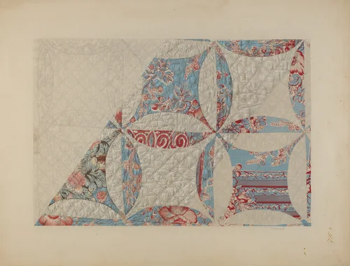 Quilt by Douglas Campbell, index of american design, 1939