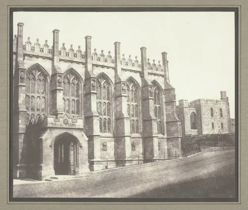 St. George's Chapel, Windsor by William Henry Fox Talbot, photograph, 1838-1852