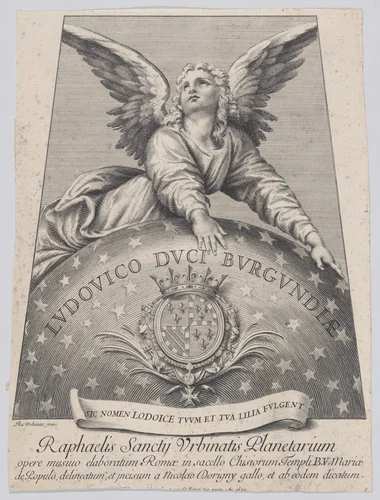 The Firmament by Nicolas Dorigny, print, 1695