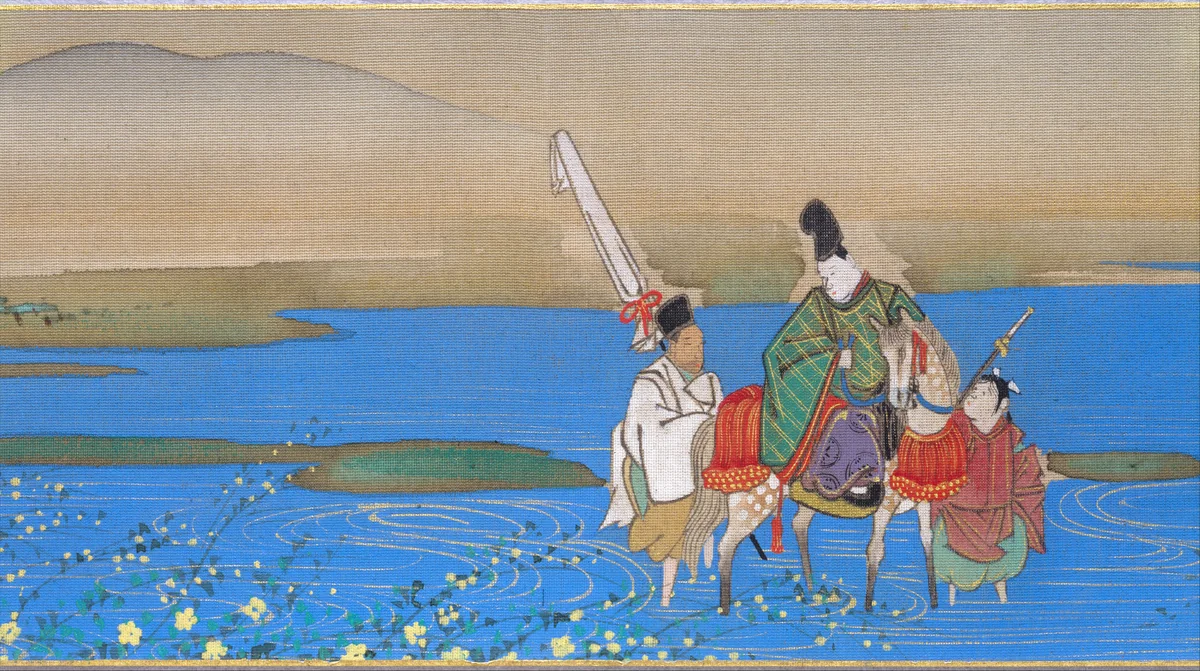 Six Jewel Rivers by Sakai Ōho, painting, 1829-1849