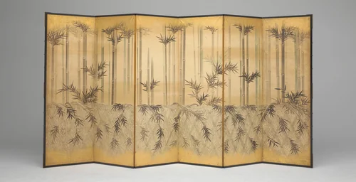 Bamboo and Fences by Tosa Mitsuoki, other, 1654-1681