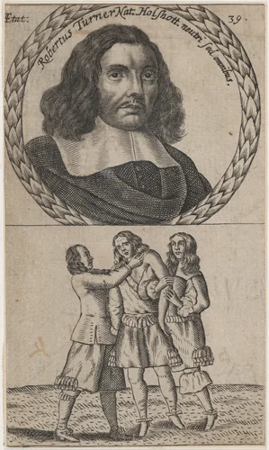 Robert Turner, Herbalist and Astrologer by Unknown 19th Century, print, 1800-1899