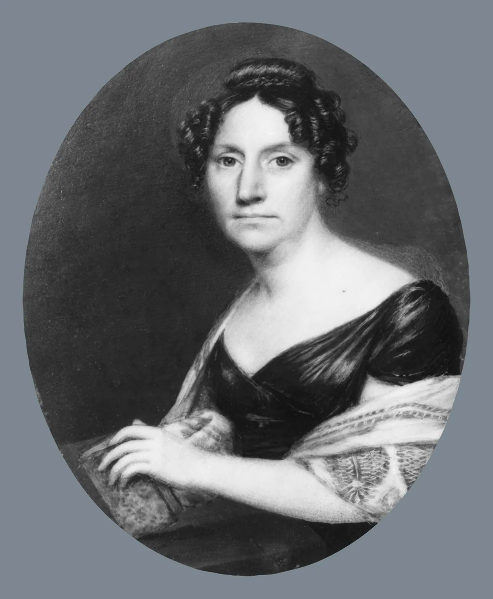 Portrait of a Lady by Nathaniel Rogers, artwork, 1820
