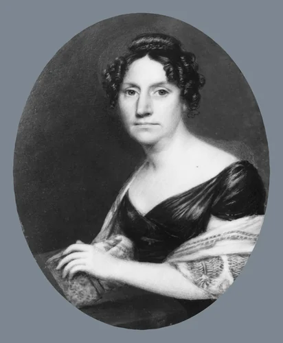 Portrait of a Lady by Nathaniel Rogers, artwork, 1820