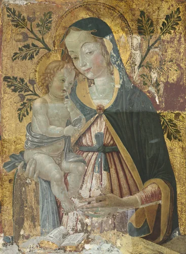 Virgin and Child by Fiorenzo di Lorenzo, painting, 1495-1505