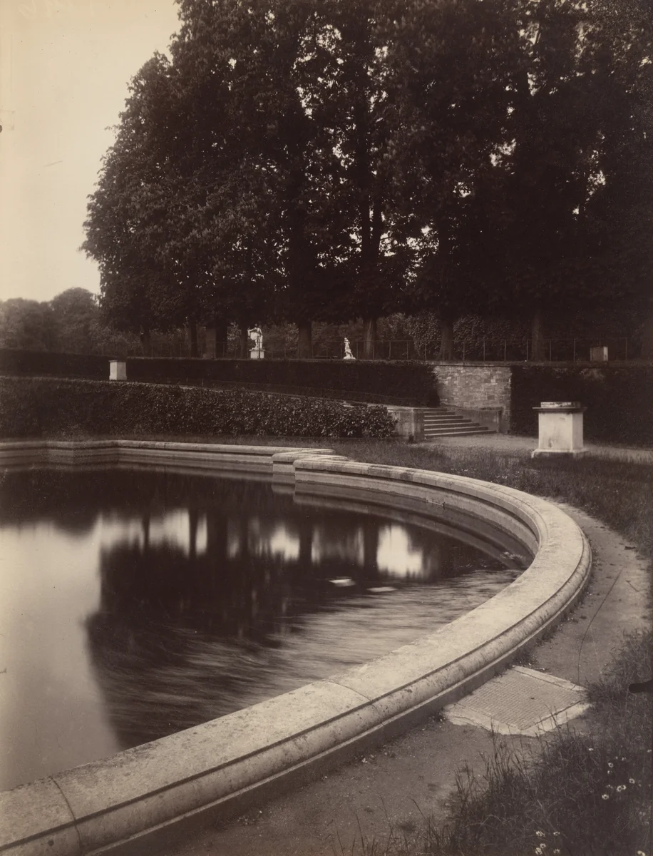 Saint-Cloud by Eugène Atget, photograph, 1924