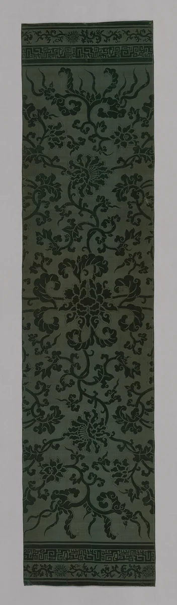 Carpet fragment by China, textile, 1850-1900