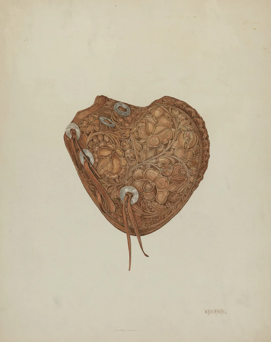 Stirrup by William Kieckhofel, index of american design, 1939