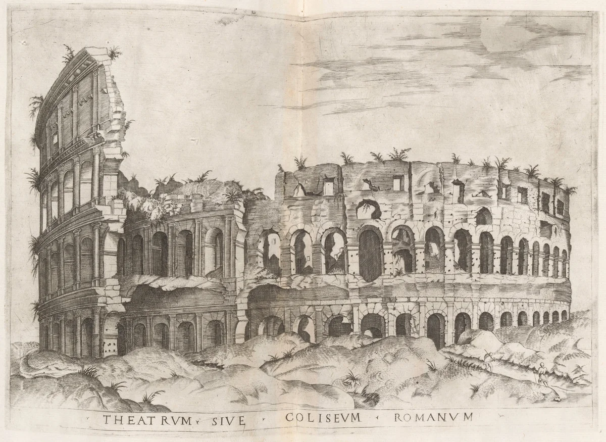 Colosseum by None, print, 1540-1570