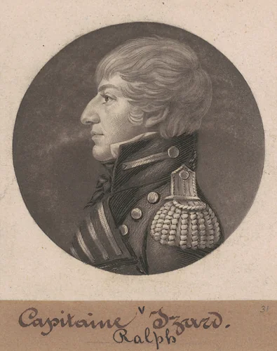 Ralph Izard II by Charles B. J. Févret de Saint-Mémin, print, 1805