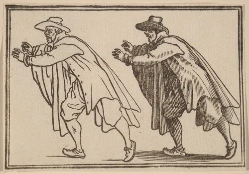 Man Moving Abruptly by Edouard Eckman
Jacques Callot, print, 1621
