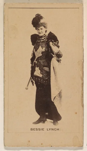 Bessie Lynch, from the Actresses series (N245) issued by Kinney Brothers to promote Sweet Caporal Cigarettes by Kinney Brothers Tobacco Company, photograph, 1890