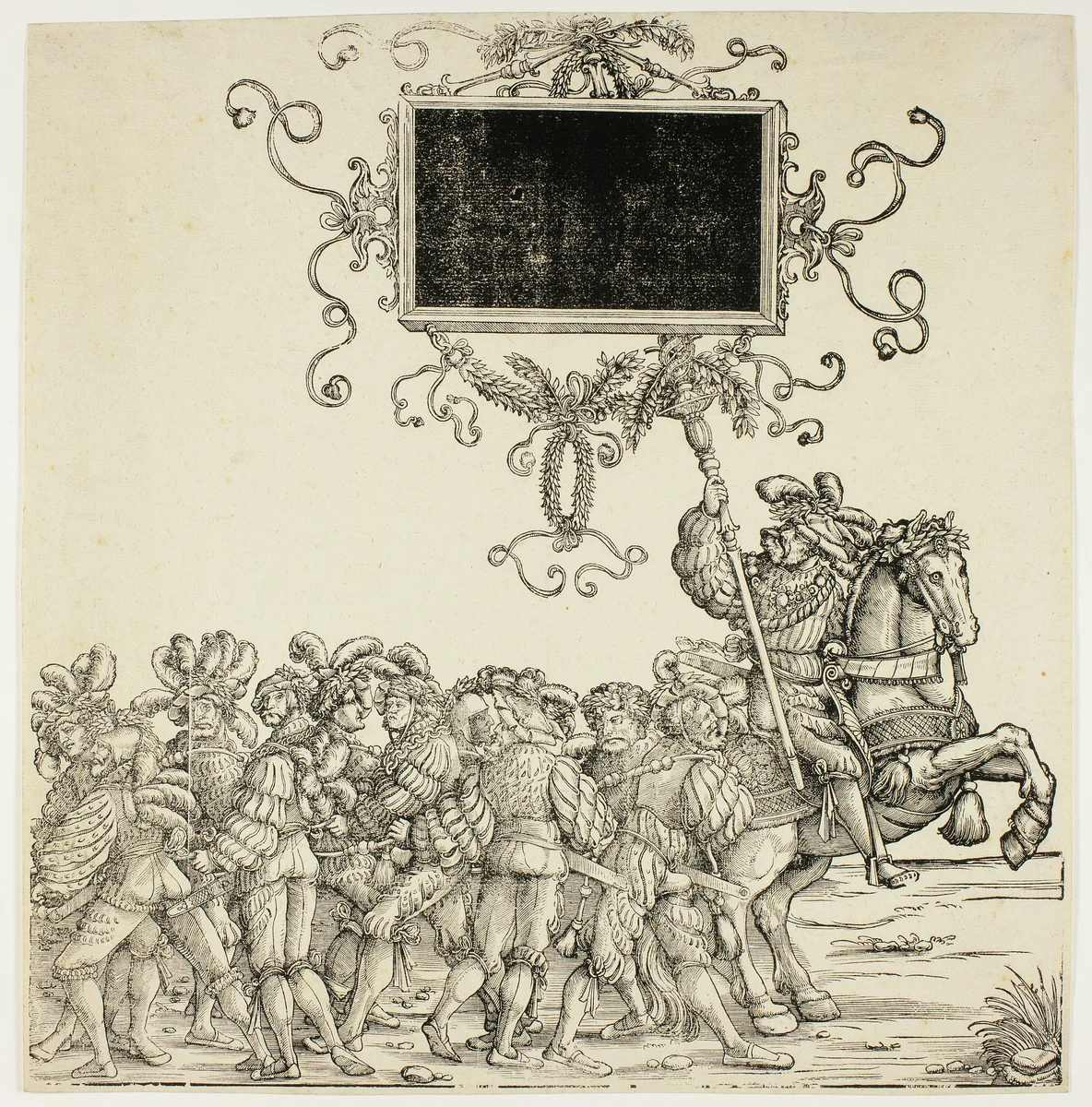 Triumph of Maximilian by Hans Burgkmair, print, 1493-1531