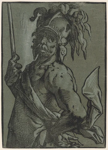 Mars by Hendrick Goltzius, print, 1588