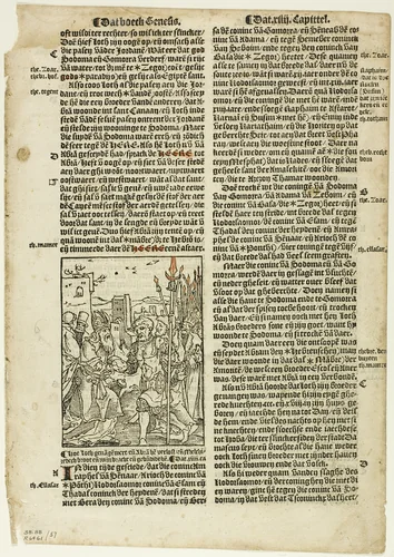 Illustration from Die Bibel (Vorsterman), plate 57 from Woodcuts from Books of the XVI Century by Jan Swart, print, 1528