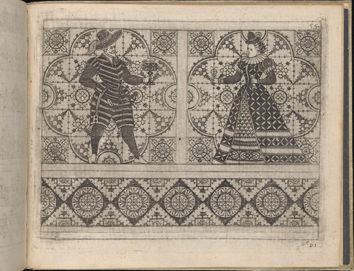 Newes Modelbuch in Kupffer (Page 63r) by Johann Sibmacher, book, 1604