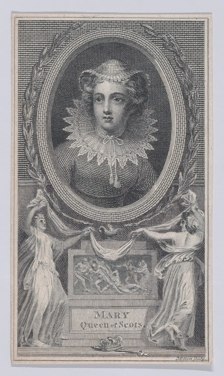 Mary, Queen of Scots by Thomas Milton, print, 1771-1835
