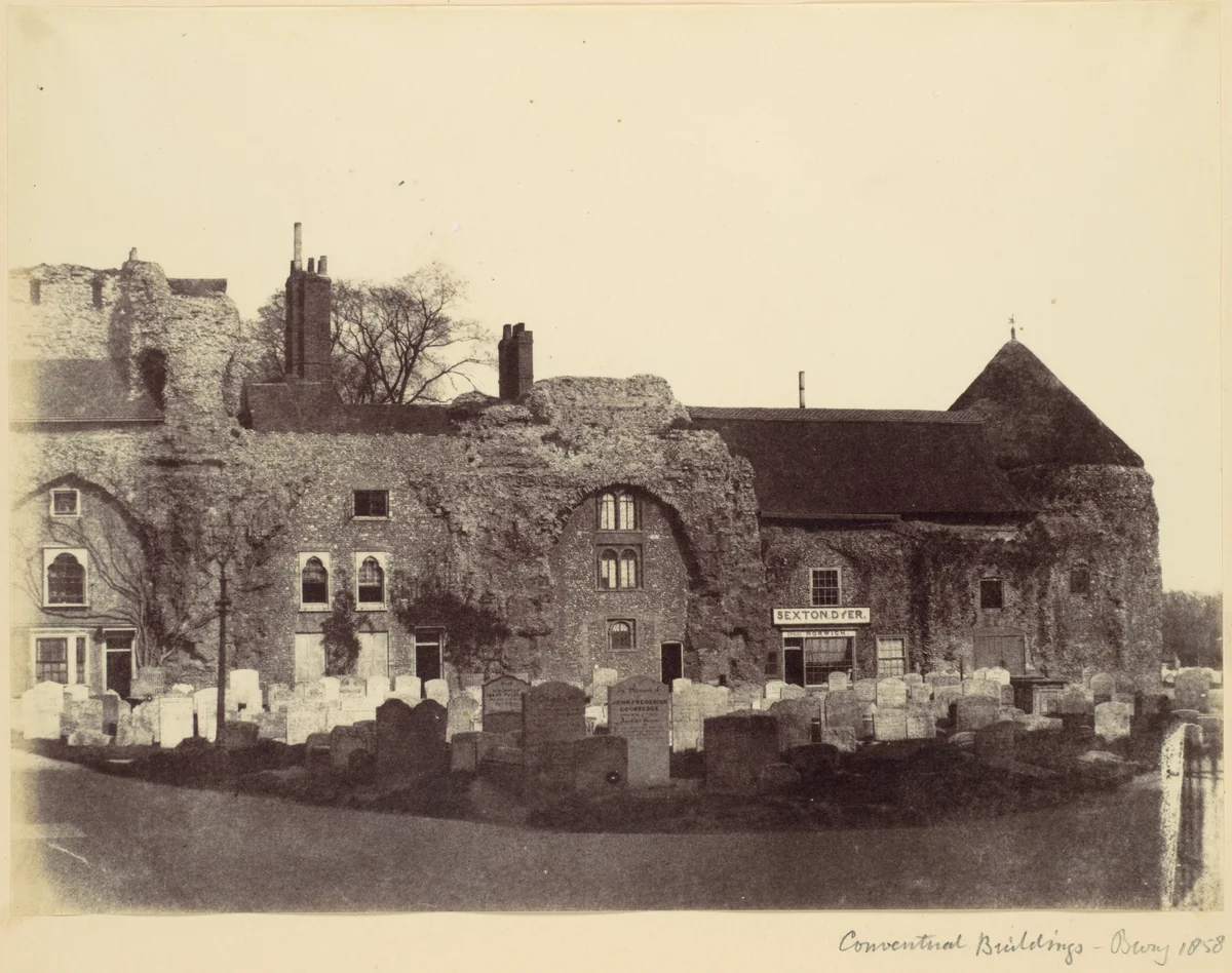 Conventual Buildings, Bury by Alfred Capel-Cure, photograph, 1858