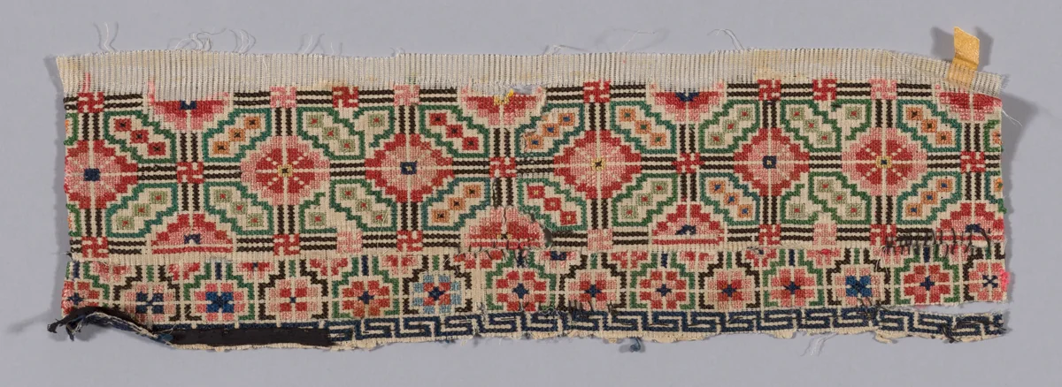 Band by Han-Chinese, textile, 1875-1900