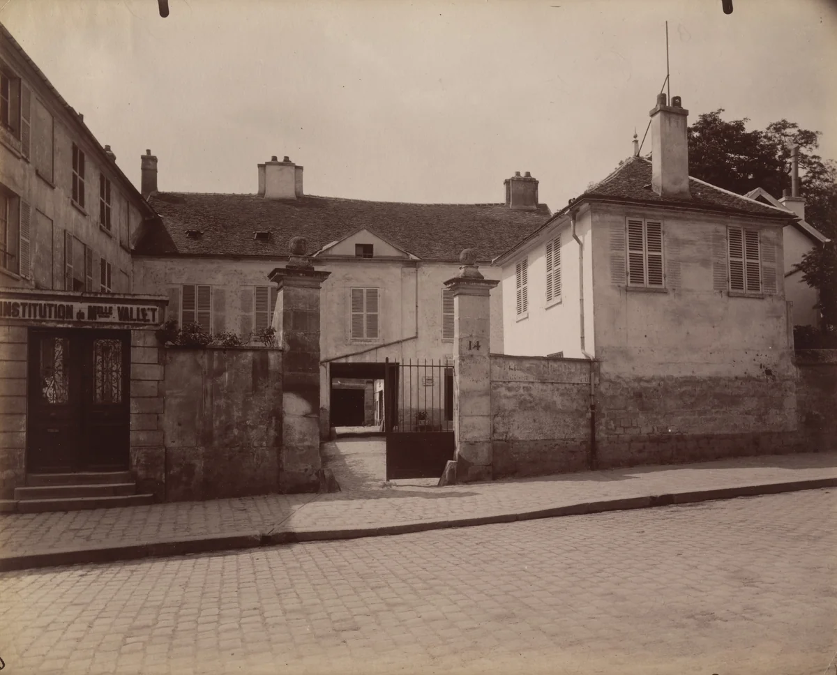 Untitled (Bourg-la-Reine) by Eugène Atget, photograph, 1901
