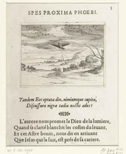 Ochtendgloren by Jacques Callot, print, 1625-1629