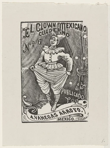 The Mexican Clown (El Clown Mexicano) from 25 Prints of José Guadalupe Posada by José Guadalupe Posada, print, 1942