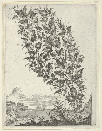 Goldsmith's Bouquet, from "Newes Lauberbuechlein" by Peter Aubry II, print, 1628-1666