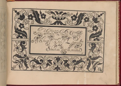 Ghirlanda: Di sei vaghi fiori scielti da piu famosi Giardini d'Italia, page 39 (recto) by Pietro Paulo Tozzi, book, 1604