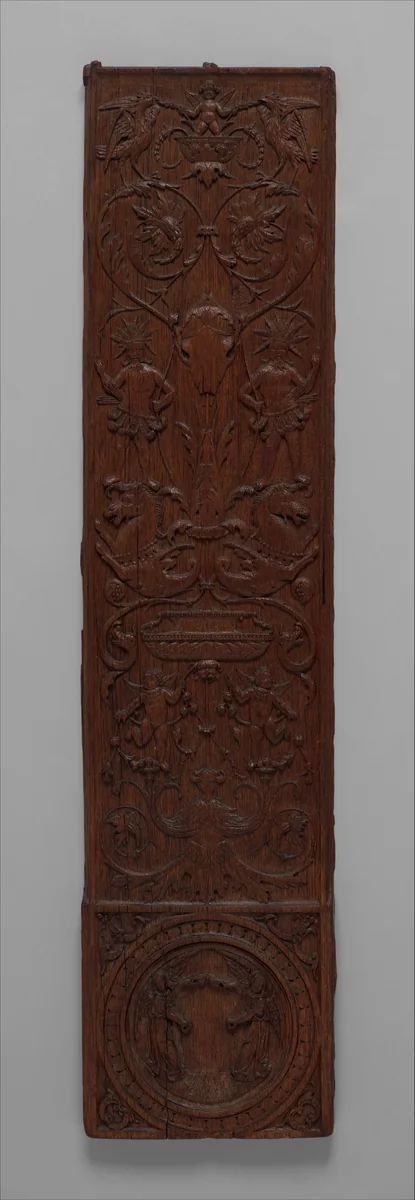 Choir screen panel (one of six) by Nicolas Castille, other, 1503-1515