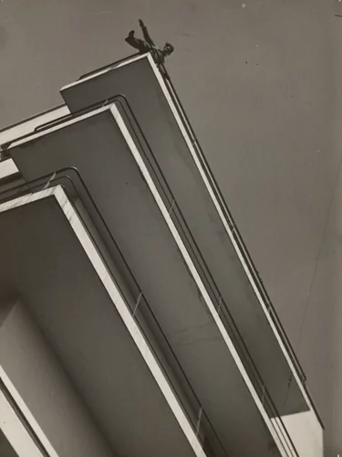 Bauhaus Balconies by Theodore Lux Feininger, photograph, 1928