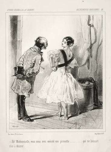 Baliverneries Parisiennes by Paul Gavarni, print, 1824-1866