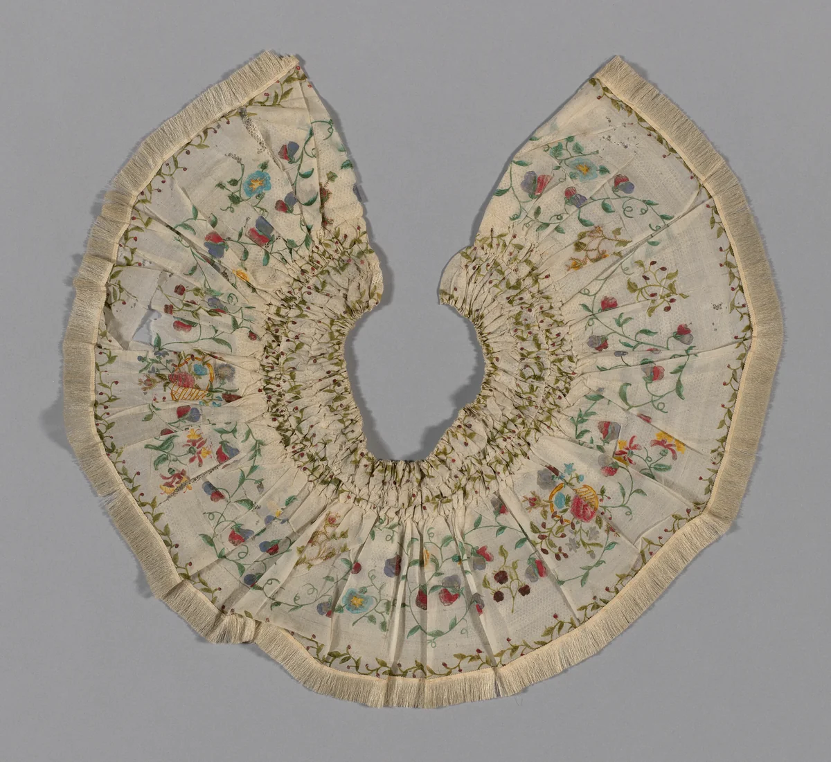 Flounce by France, textile, 1850-1860