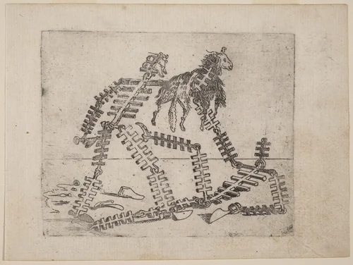 From "Bizzarie di varie Figure" by Giovanni Battista Bracelli, print, 1624