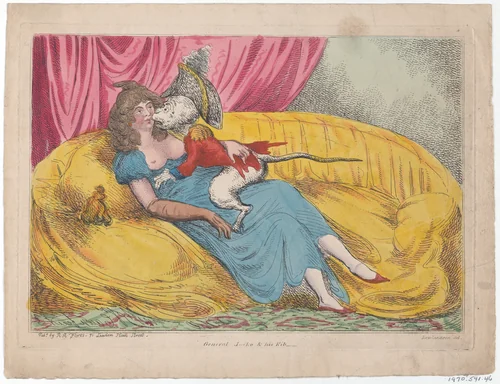 General Jacko & his Rib by John Cawse, print, 1815-1825