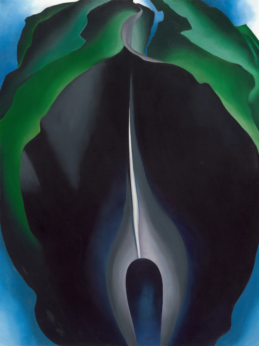 Jack-in-the-Pulpit No. IV by Georgia O'Keeffe, painting, 1930