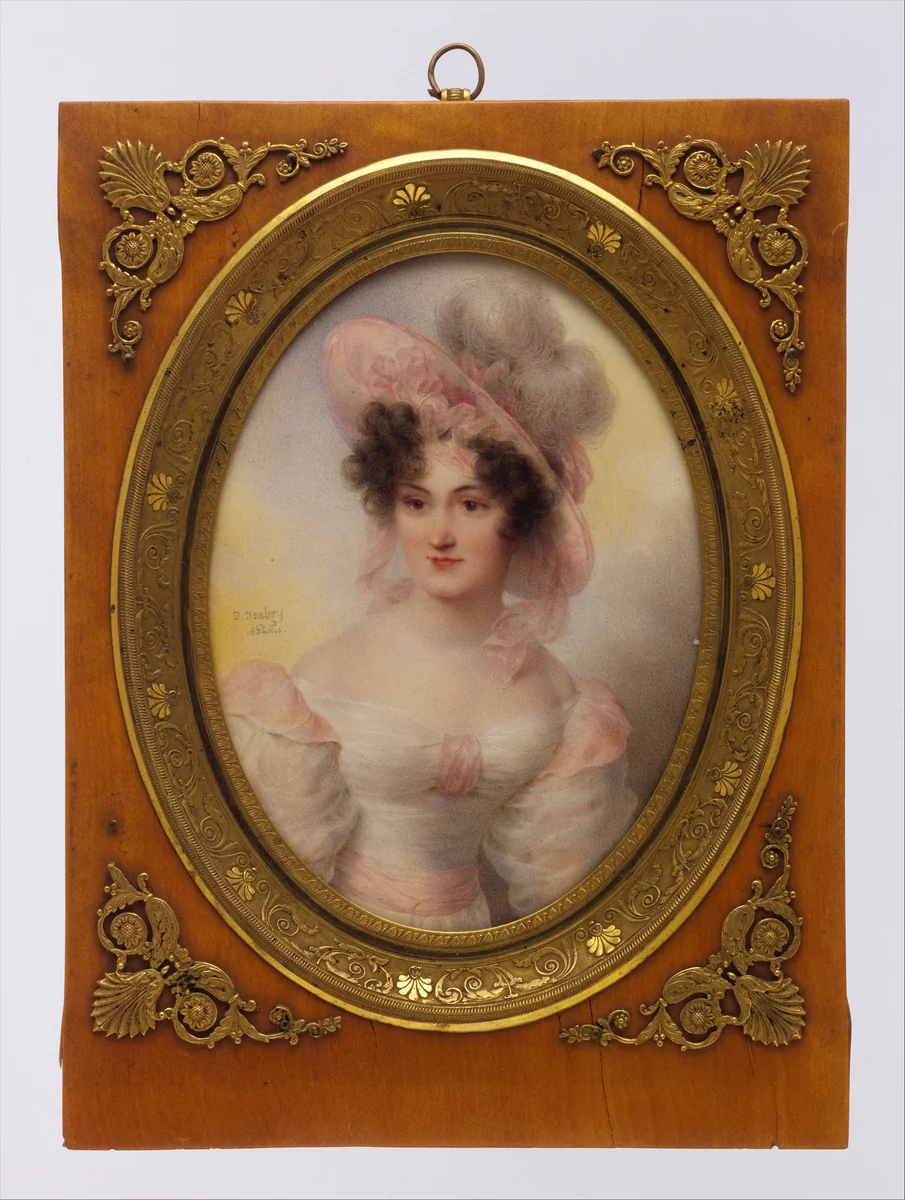 Mrs. Rufus Prime (Augusta Temple Palmer, 1807–1840) by Jean Baptiste Isabey, other, 1828
