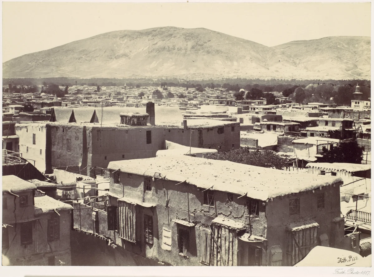 Damascus by Francis Frith, photograph, 1857