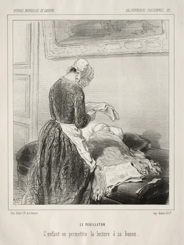 Baliverneries Parisiennes by Paul Gavarni, print, 1824-1866