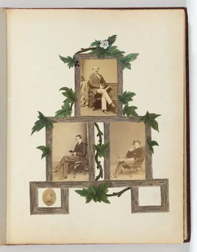 The Johnstone Album by Agnes Caroline Chamberlayne Johnstone, photograph, 1868