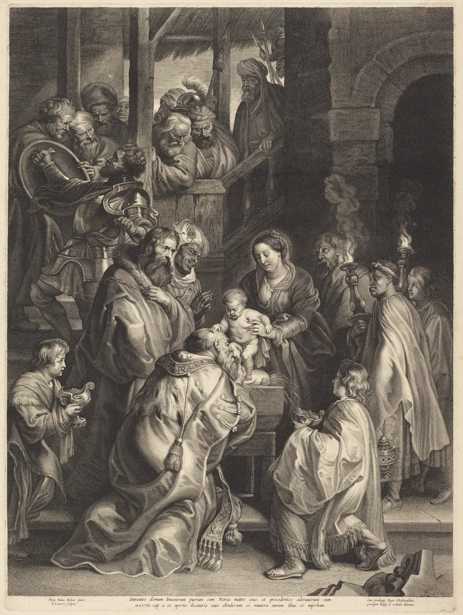 The Adoration of the Magi with Torches by Nicolaes Lauwers
Peter Paul Rubens, print, 1600-1652
