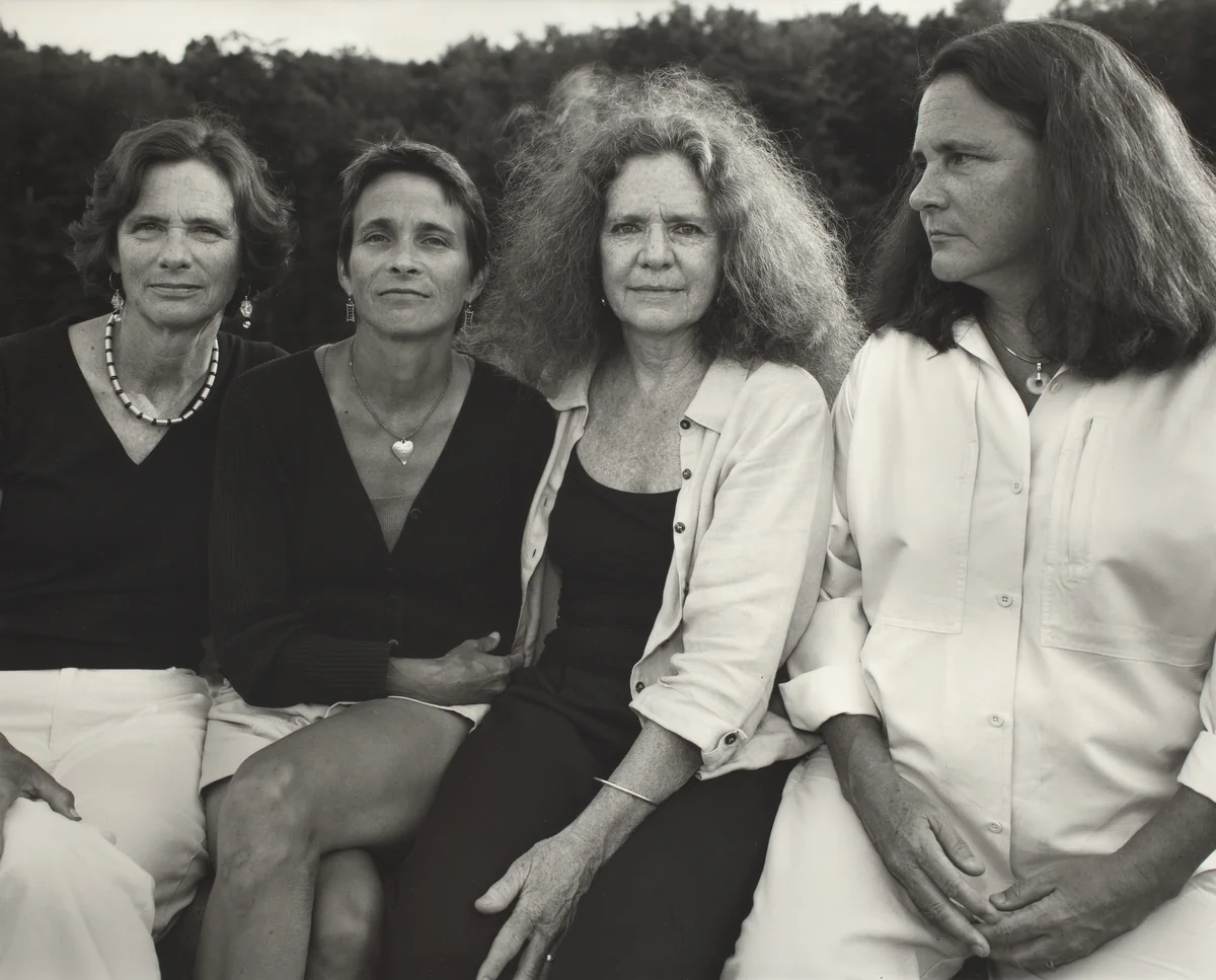 The Brown Sisters, Wellesley College, Massachusetts by Nicholas Nixon, photograph, 2006