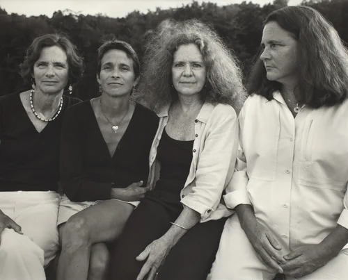 The Brown Sisters, Wellesley College, Massachusetts by Nicholas Nixon, photograph, 2006