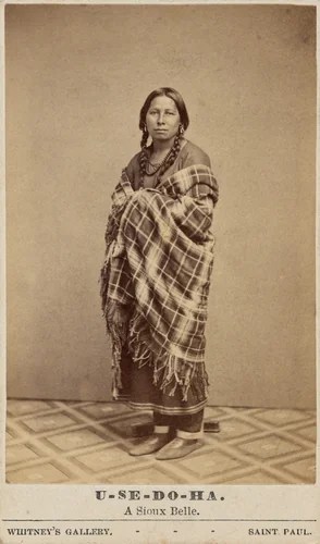 U-Se-Do-Ha by Joel E. Whitney, photograph, 1857-1867