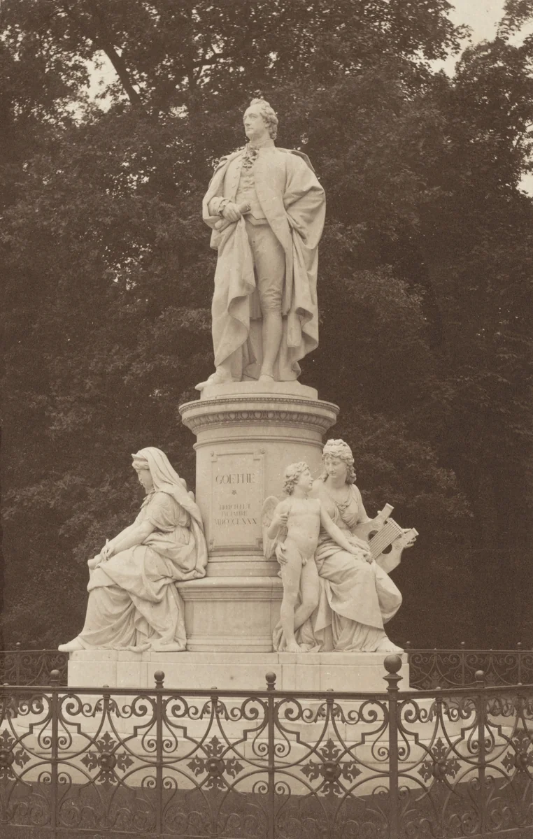 Goethe, Berlin by Alfred Stieglitz, photograph, 1886