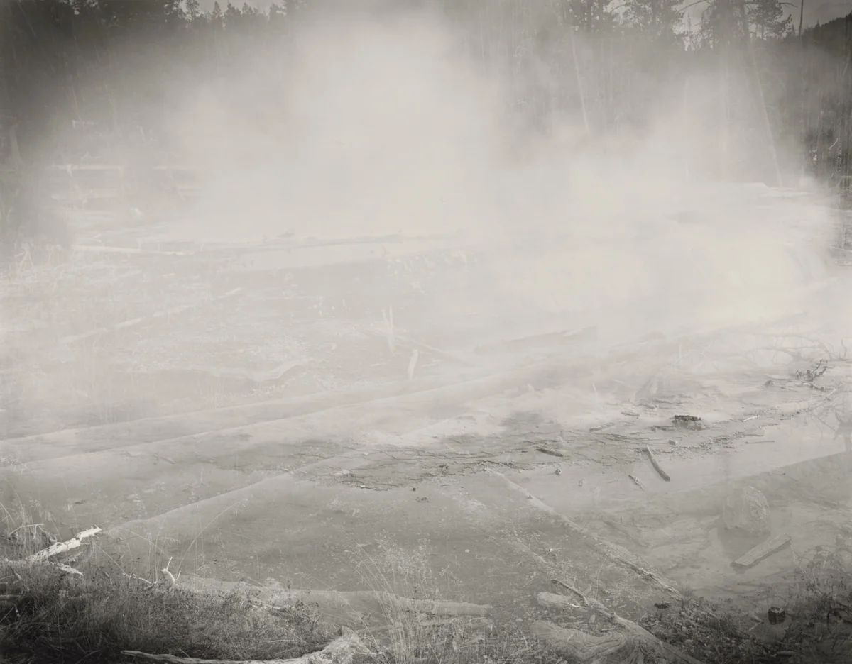 Hot Spring, Yellowstone National Park, Wyoming by Marion Belanger, photograph, 1998
