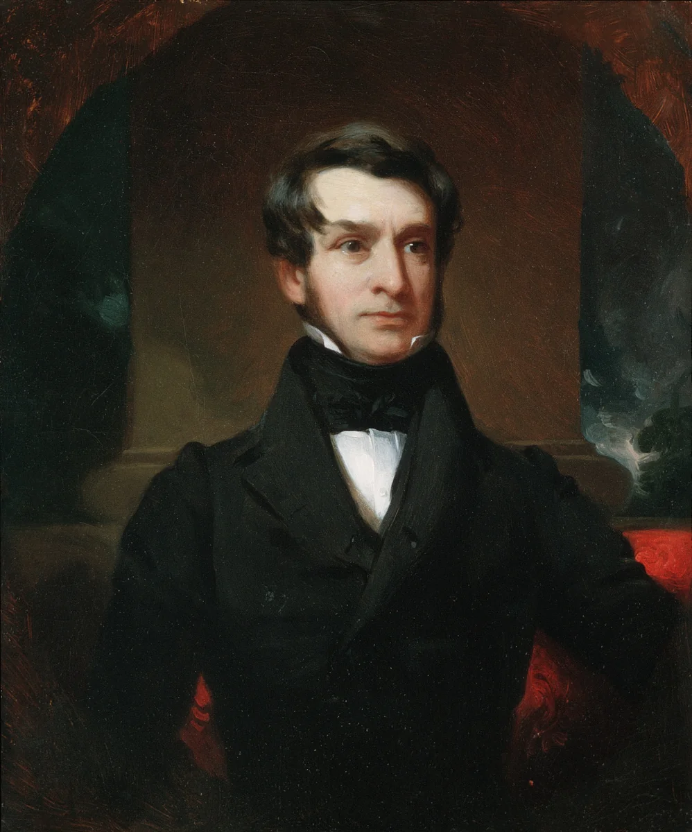 A Gentleman of the Wilkes Family by Henry Inman, artwork, 1835-1840