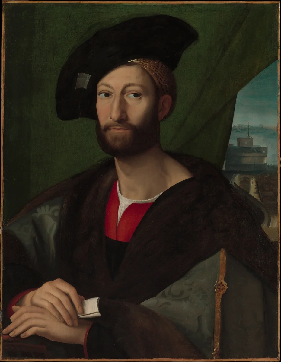 Giuliano de' Medici (1479–1516), Duke of Nemours by Raphael, painting, 1500-1599