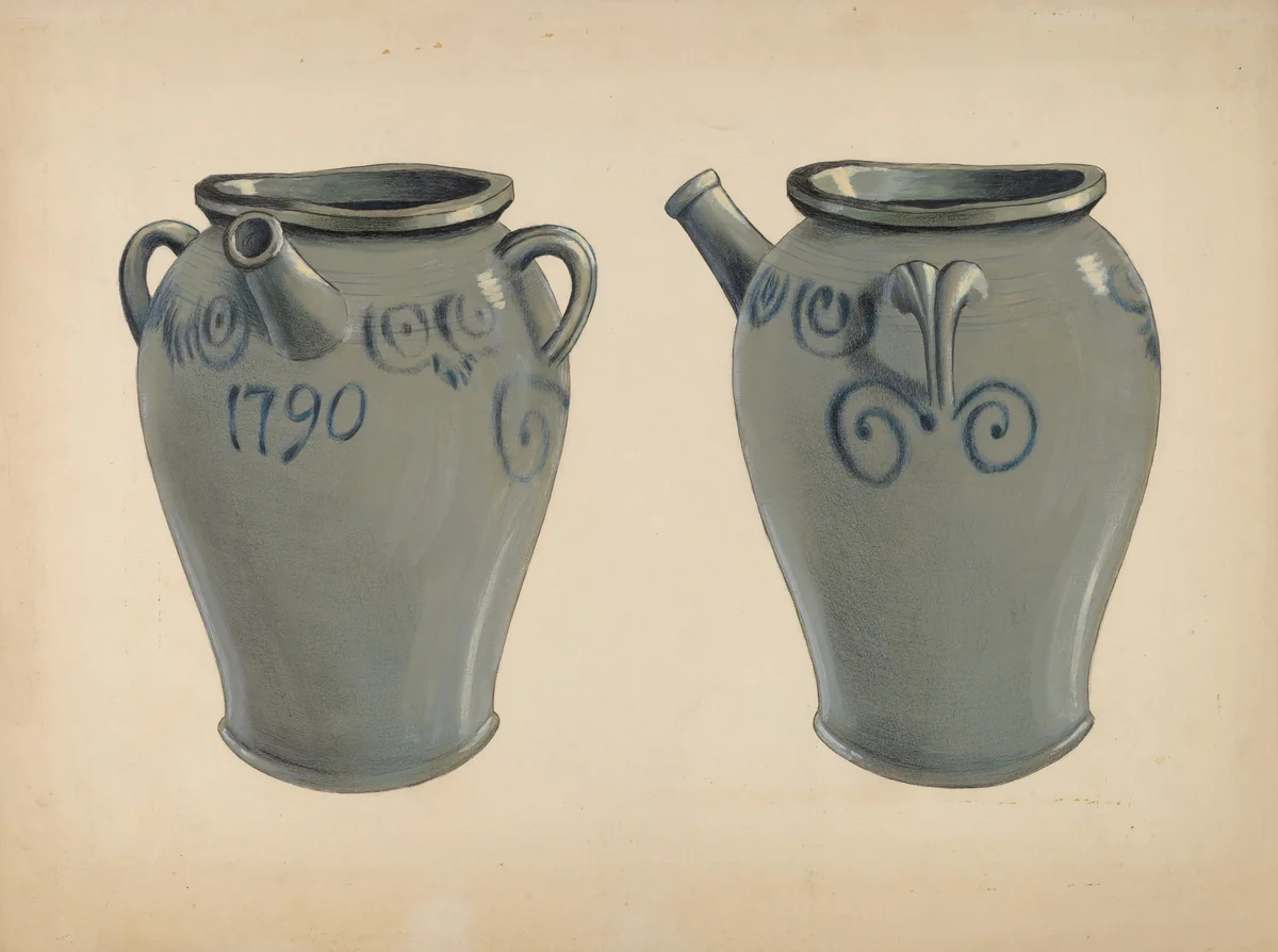 Batter Jar by Fred Weiss, index of american design, 1936