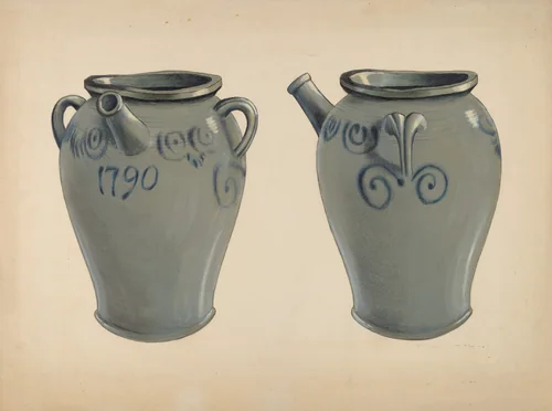 Batter Jar by Fred Weiss, index of american design, 1936